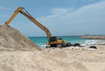 HDPE intake pipeline