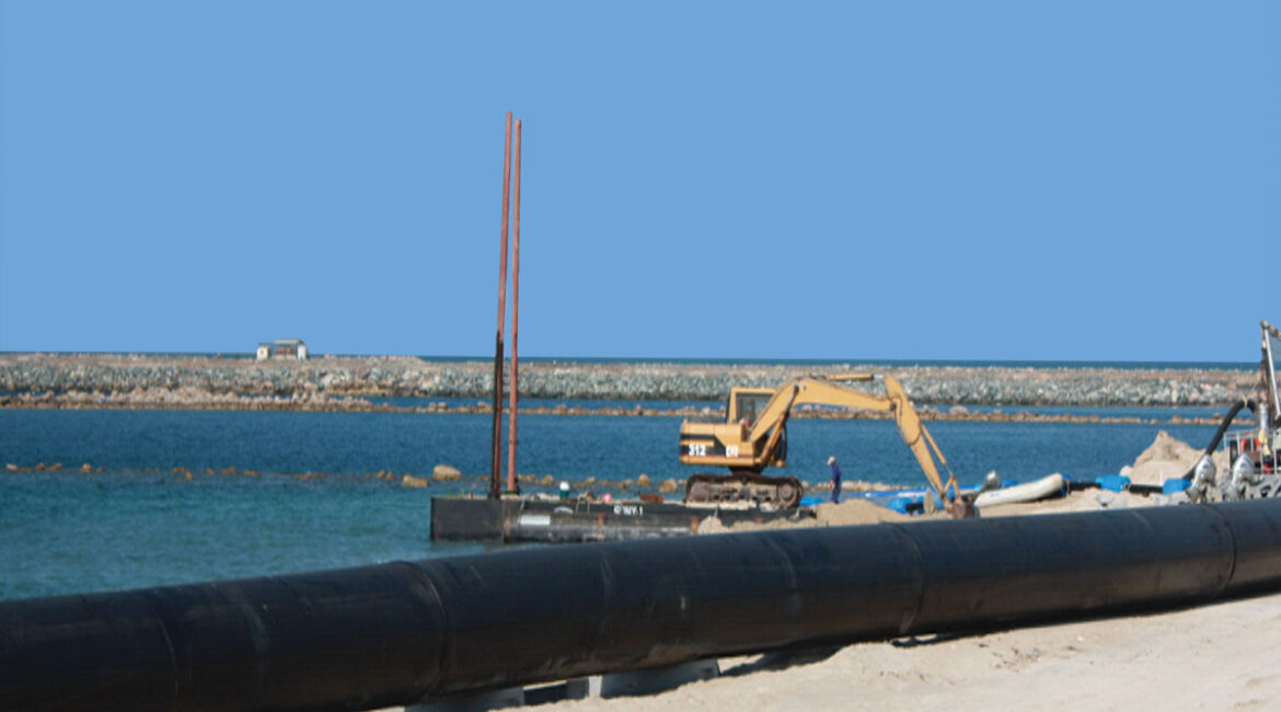 intake outfall pipeline