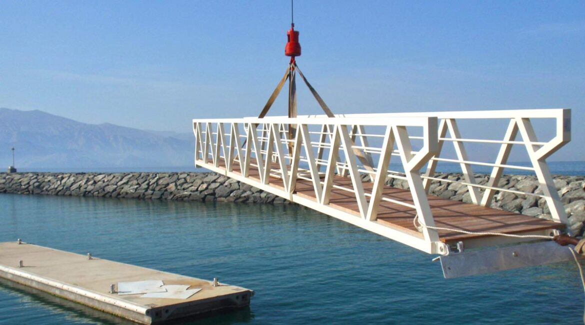 Floating Marina Installation