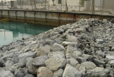 Revetment Scour Protection