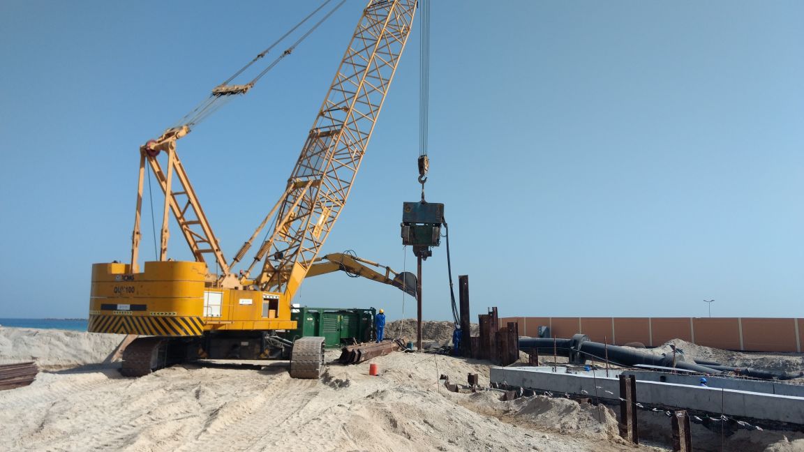 HDPE intake line
