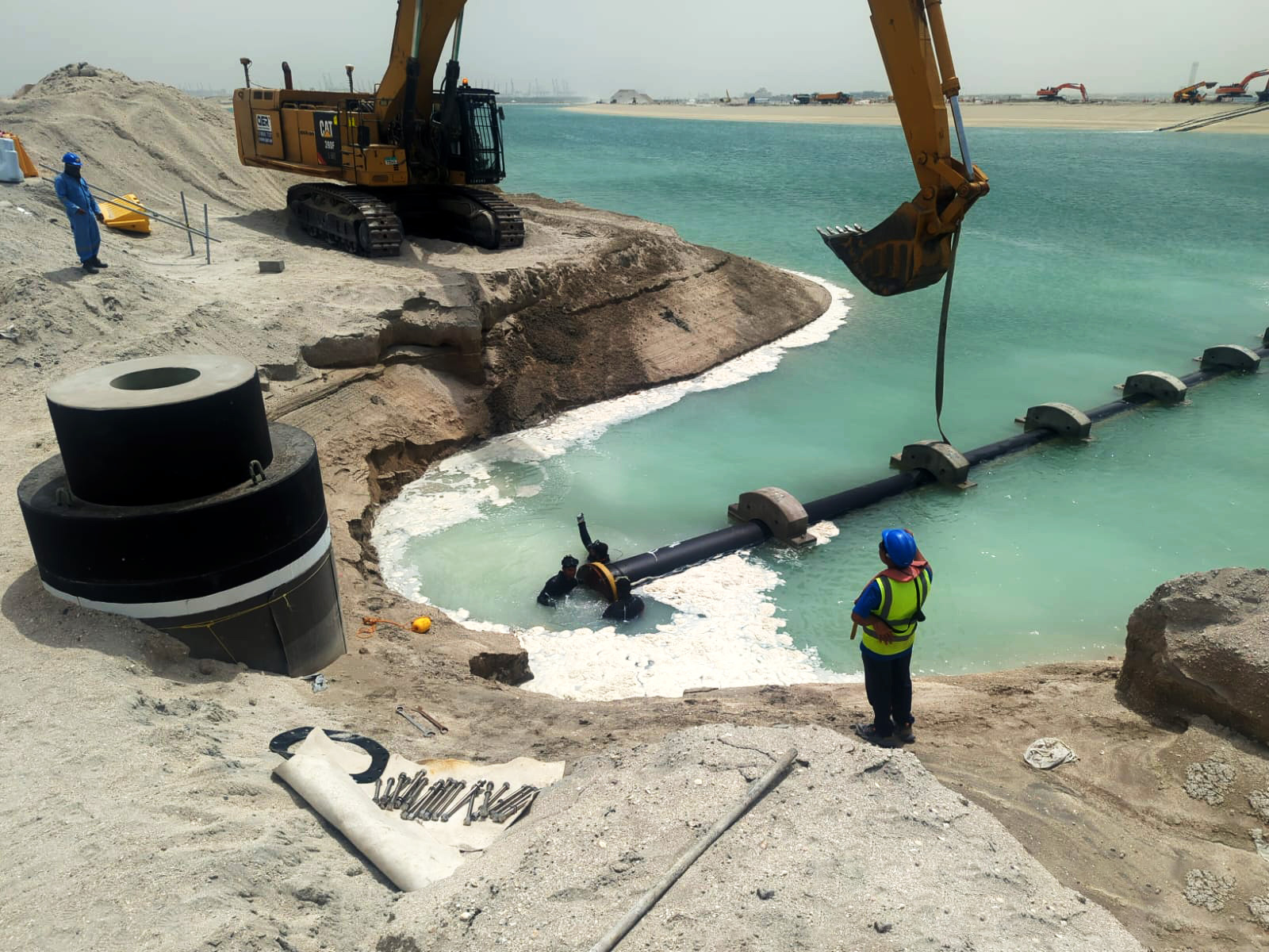 Custom marine manhole fabrication