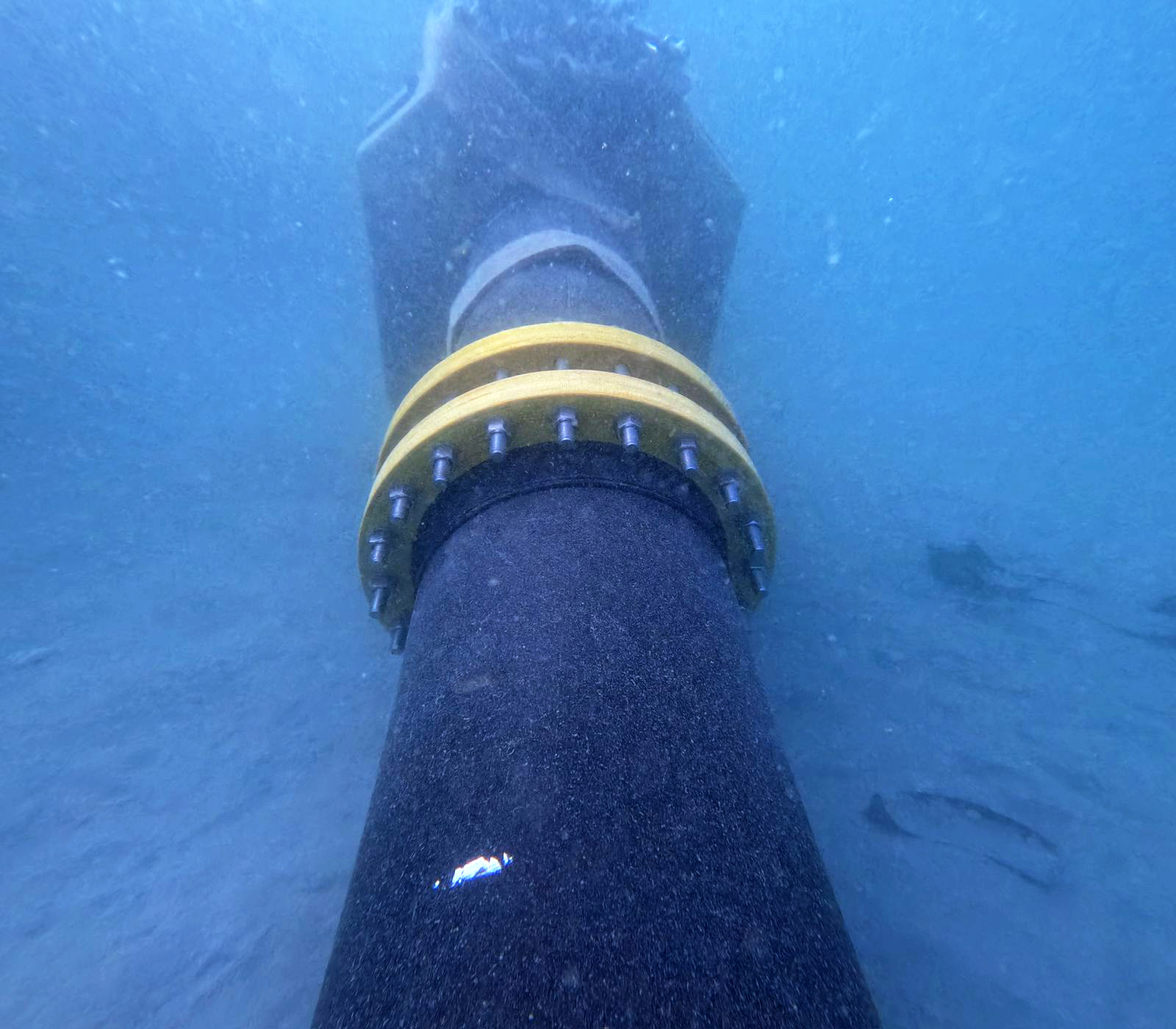 Marine pipeline testing and survey activities